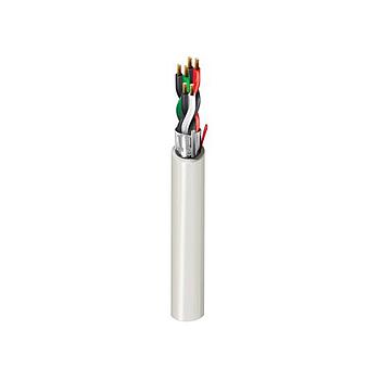 BELDEN Cable  categoria 6A F/UTP, 23 AWG, PVC, blindaje lamina, 500 MHz, 1000 ft, RoHS