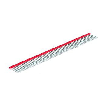 1492 TERMINAL BLOCK ACCESSORIES CENTER JUMPER , 2 MM CENTER TO CENTER , 10 POLE , RED ,
