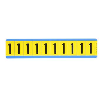 Number, Vinyl Cloth, '1', 1"H, 10/card,