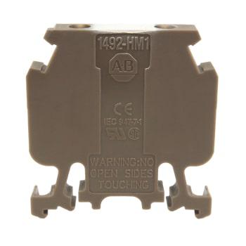 TERM BLCK Multi-Rail MTD 1P 30A BLU