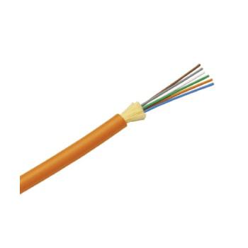 PANDUIT Cable de Distribución de 6 Fibras OM2, 50/125, Multimodo, Plenum, 30cm, Naranja - FSDP506Y