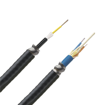 PANDUIT Cable trenzado blindado 9um OS2, 24 fibras, para interiores y exteriores, fibras de 250um - FSMR924Y