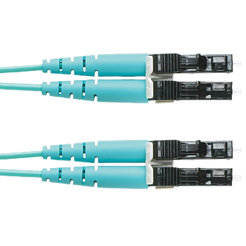PANDUIT Cable de conexión de fibra óptica, OM4, OFNR, 11M - FZ2ERLNLNSNM011