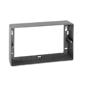 BOSCH Caja de superficie para altavoz de panel, Rectangular, ABS, Gris - LBC3012/01