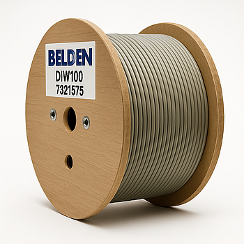 BELDEN Cable multipar Category 3 (CAT3) sin blindaje (U/UTP), 100 pares, para instalaciones de voz/datos tipo backbone o cable estructurado - DIW100-7321575