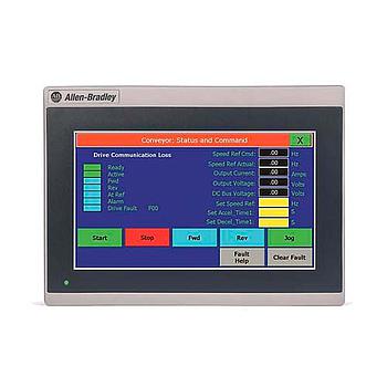 ROCKWELL AUTOMATION Panelview 800, 10 pulgadas, color, tactil - 2711RT10T