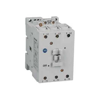 ROCKWELL AUTOMATION Contactor, IEC, 85A, 3P, 120VAC, 1 NA - 100C85D10