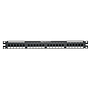 PANDUIT Panel de conexión punchdown, Cat 5e, plano, 24 - DP245E88TGY